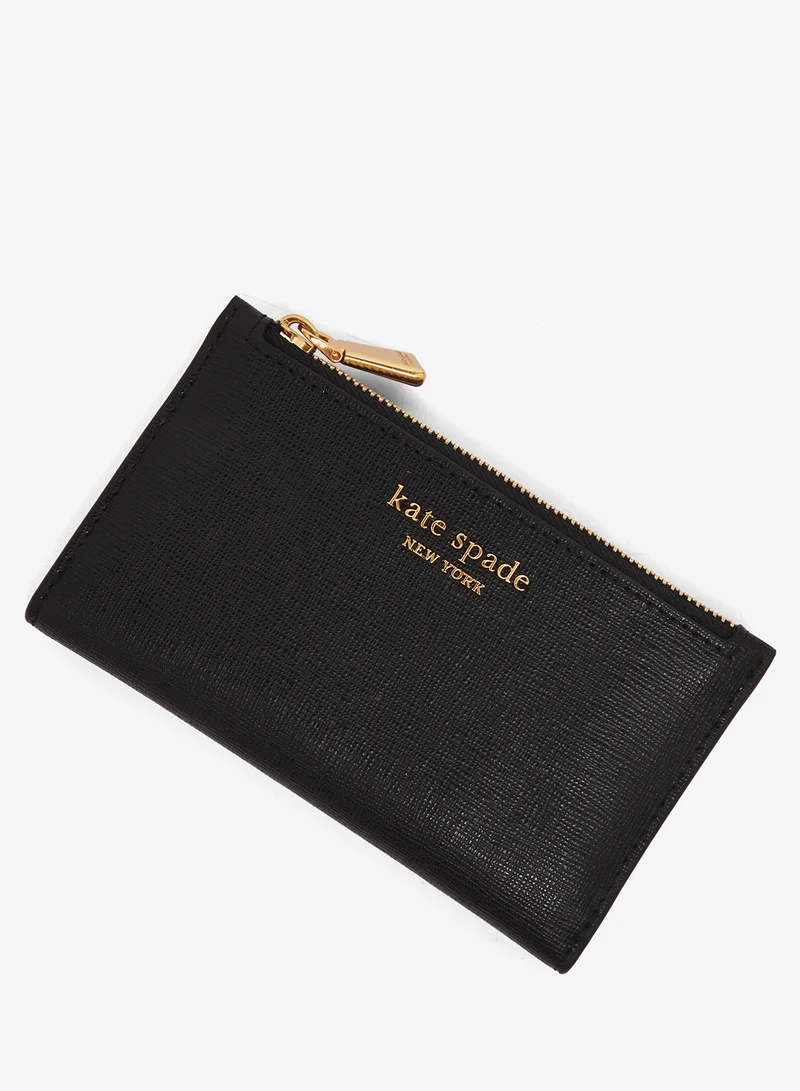 Kate Spade Logo Detail Zip Through Wallets