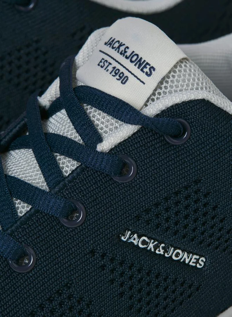 JACK & JONES Lace Up Knit Sneakers