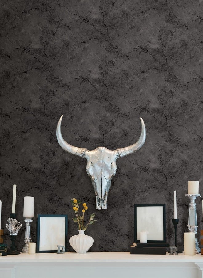 NuWallpaper Black Hayden Peel and Stick Wallpaper, NUS4984 - Image 3