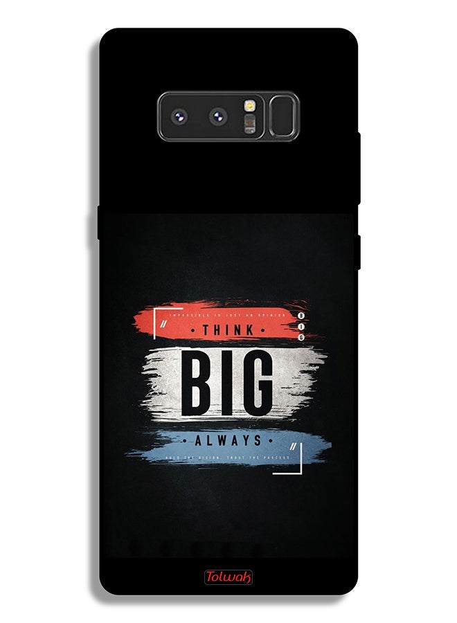 Tolwak Samsung Galaxy Note 8 Protective Case Cover Think Big Always - Image 2
