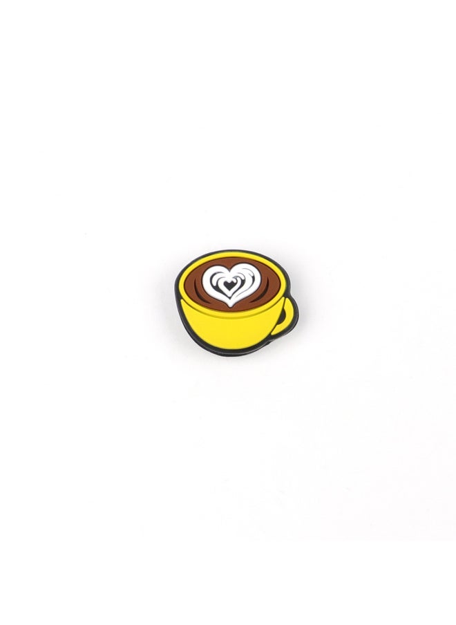 General Switch Rocker Cap Oled Coffee Cup on Cap NS Lite Protective Cover Handle Rocker Silicone Protective Cap-Product Color:Yellow  - Image 1