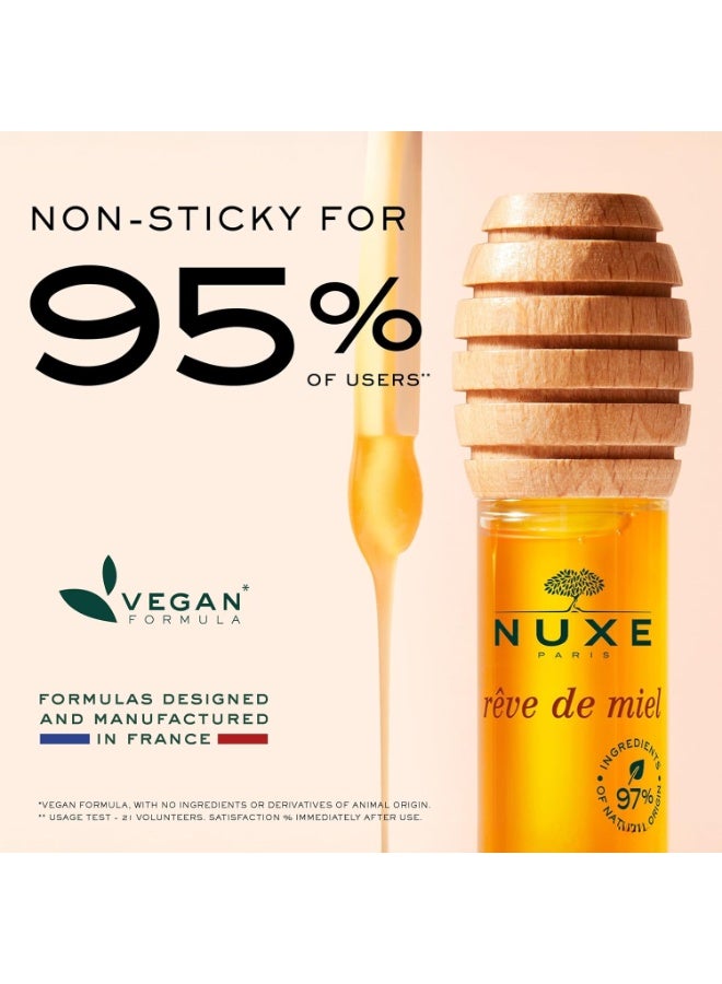 Nuxe Rêve de Miel Honey Lip Care10ml - Image 4