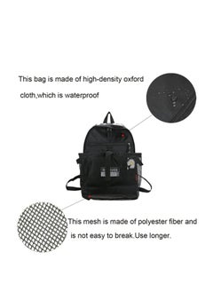 Generic Versatile Sports Backpack for Kids & Adults - Large Compartment for Basketball, Soccer, Volleyball & More - Unisex Design in Black  - Image 2