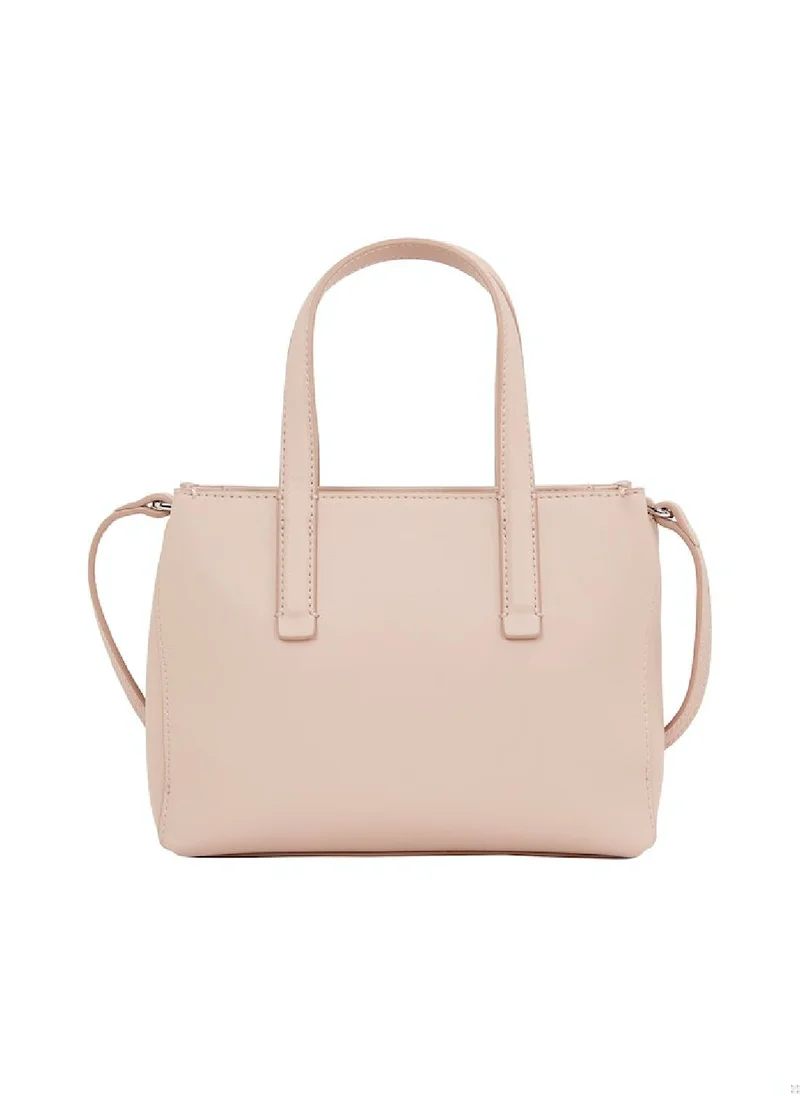 CALVIN KLEIN Women's CK Must Mini Tote Bag - Polyester, Beige