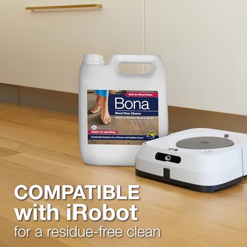 Bona Hardwood Floor Cleaner Refill (2.5 Ltr) (88 oz) (Specially Designed For Wood Floor/Wooden Surface Cleaning | iRobot Liquid | Suitable for Lacquer (Varnished) or Hard-Waxed Wood Floors - Image 5