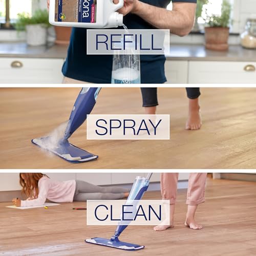 Bona Hardwood Floor Cleaner Refill (2.5 Ltr) (88 oz) (Specially Designed For Wood Floor/Wooden Surface Cleaning | iRobot Liquid | Suitable for Lacquer (Varnished) or Hard-Waxed Wood Floors - Image 4