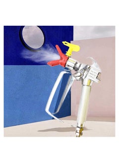 KASTWAVE High Pressure Airless Paint Spray Gun, Airless Spray Gun with 517 Tip Fit Apply for Spraying on Walls, Furniture, Railings, Etc.  - Image 4