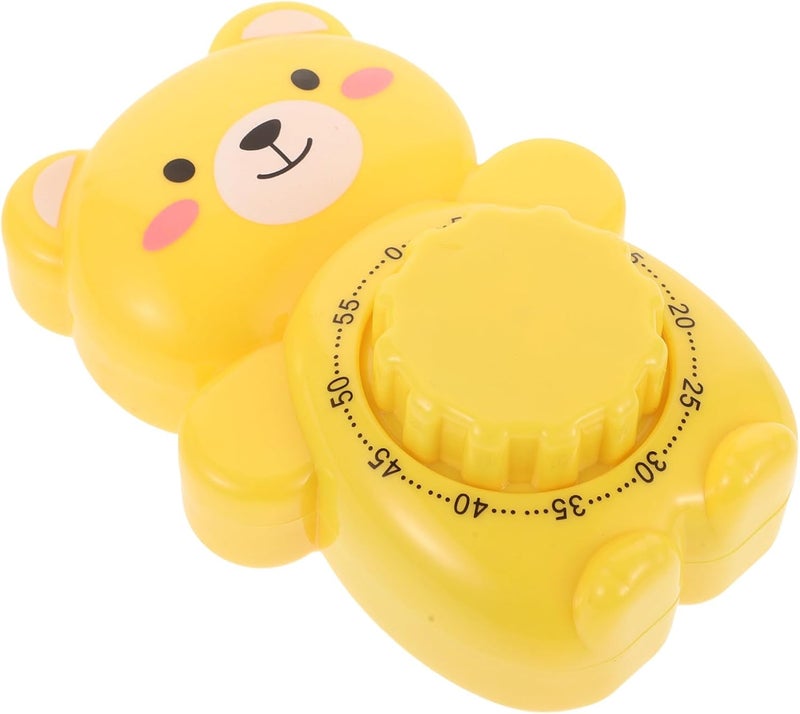 VOSAREA Cartoon Animal Kitchen Timer Cute 60-Minute Mechanical Cooking Timer Shape for Baking and Cooking Home Kitchen Use - Image 1