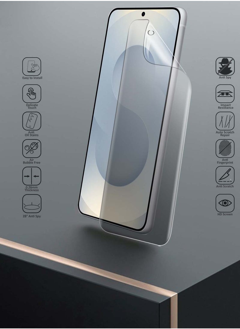Yesido Samsung Galaxy S25 5G 2025 Yesido Premium Hydrogel Film Thin and Flexible Screen Protector - Clear  - Image 2