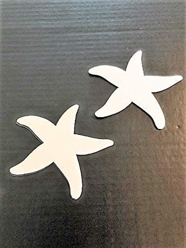 DCentral® Starfish Flexible Vinyl Screen Magnets: Double-Sided. White-Easier to See, Helps Stop Walking into Screens, Covers Small Tears. for Non-RETRACTABLES, Decorative, Size 5.7” x 5.5” - Image 3
