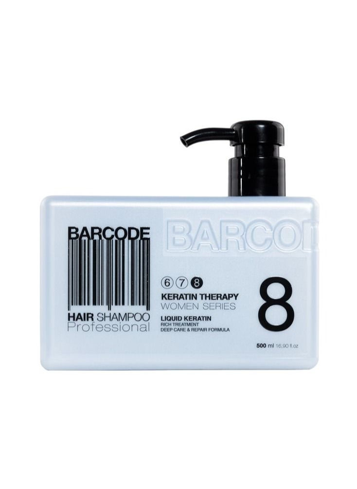 Barcode Barcode Hair Shampoo Keratin Therapy 500 ml 