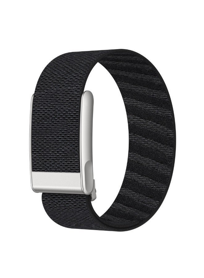 Loop Premium Nylon Sport Loop Ultra-Soft Breathable Adjustable Wristband for Workout, Fitness tracker ,Onyx Black - Image 3