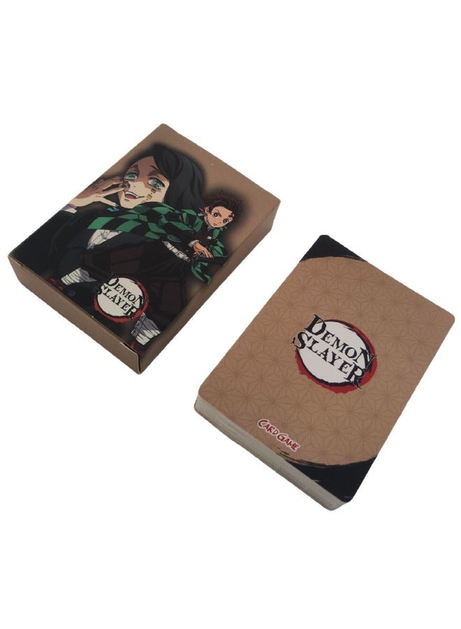 50PCS/Pack Anime Demon Slayer Card, Card Game Booster Packs, Demon Slayer Cards, Anime Trading Cards, No Repeat, Collectible Rare Cards Best Gift for Collectors and Fans - Image 4