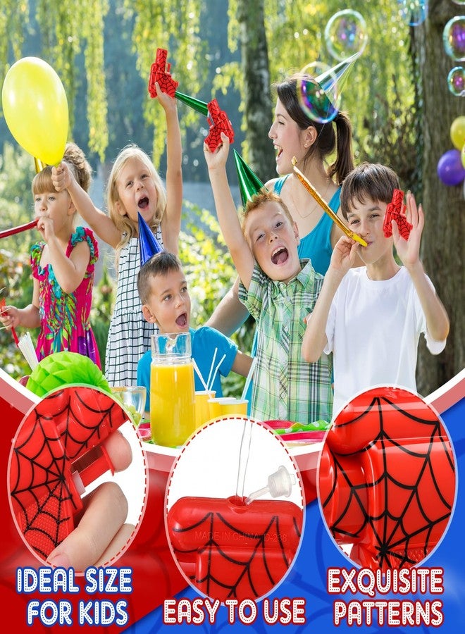 Jenaai 12 Pack Spider Web Water Guns Mini Squirt Water Guns Plastic Blasters for Kids Spider Web Party Birthday Summer Swimming Pool Beach Outdoor Fighting Play Toys Classroom Rewards Carnival - Image 3
