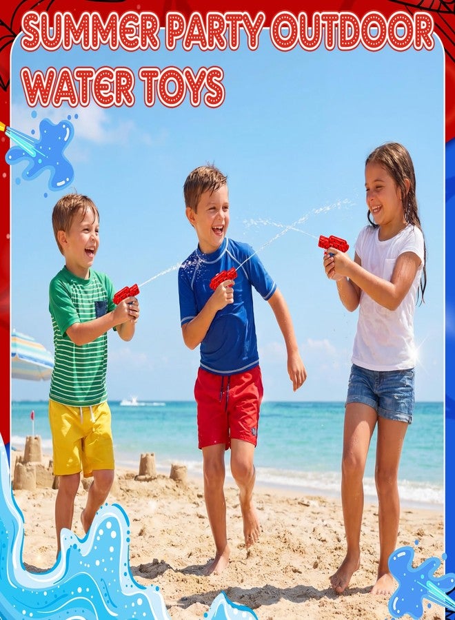 Jenaai 12 Pack Spider Web Water Guns Mini Squirt Water Guns Plastic Blasters for Kids Spider Web Party Birthday Summer Swimming Pool Beach Outdoor Fighting Play Toys Classroom Rewards Carnival - Image 5