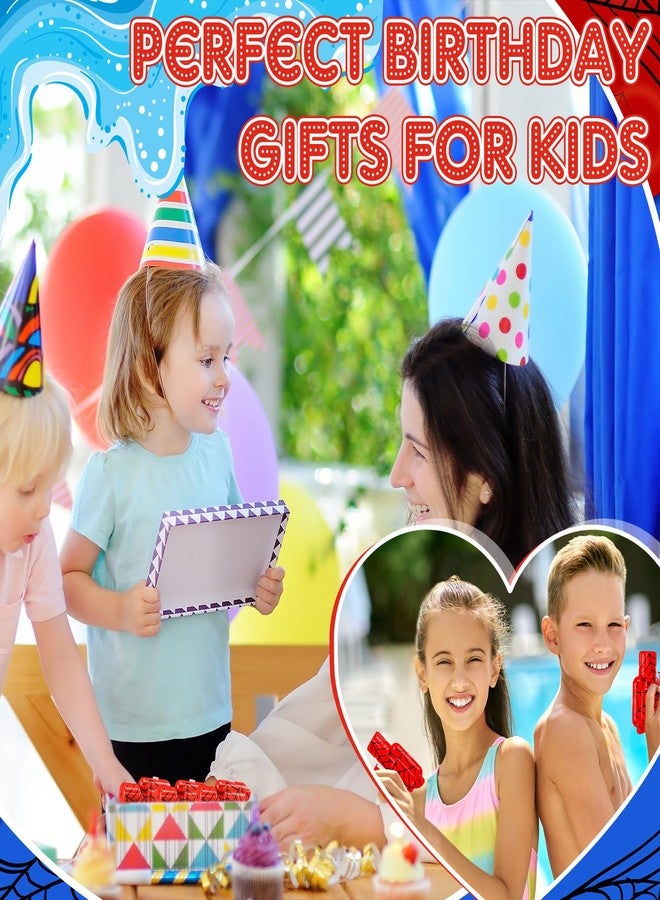 Jenaai 12 Pack Spider Web Water Guns Mini Squirt Water Guns Plastic Blasters for Kids Spider Web Party Birthday Summer Swimming Pool Beach Outdoor Fighting Play Toys Classroom Rewards Carnival - Image 4