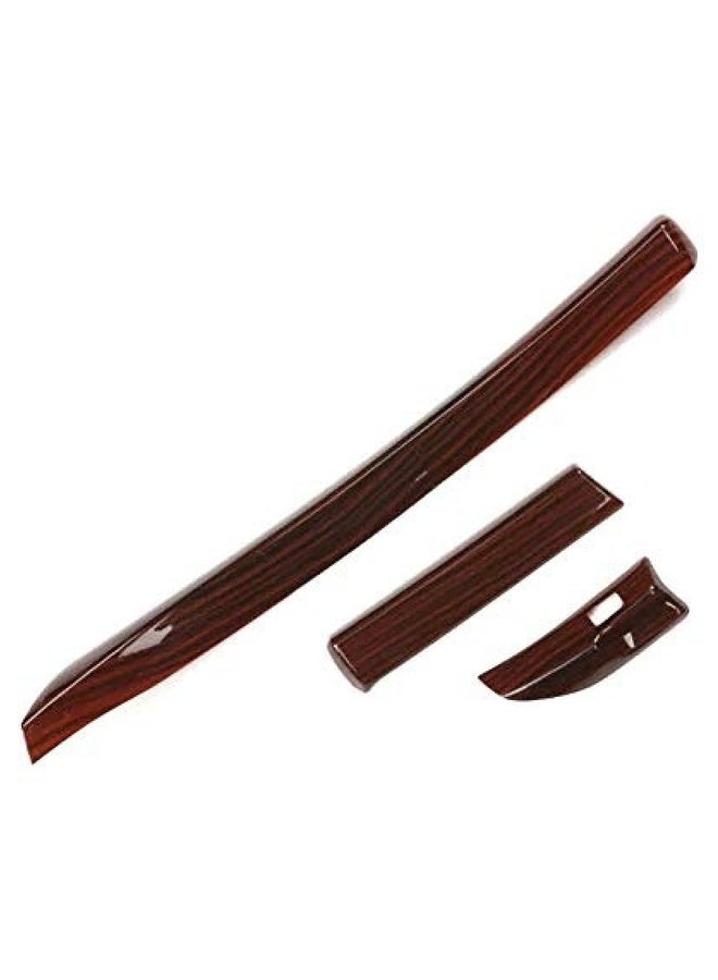 Honda Accord Interior Wood Grain Trim Brown 2008-2012 Dashboard and Interior Decor - Image 2