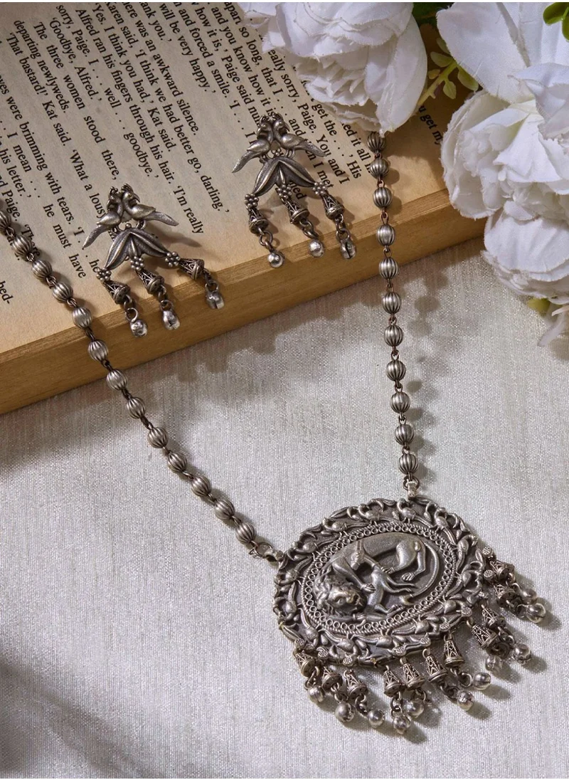 برياسي Plated Oxidized Jewellery Set