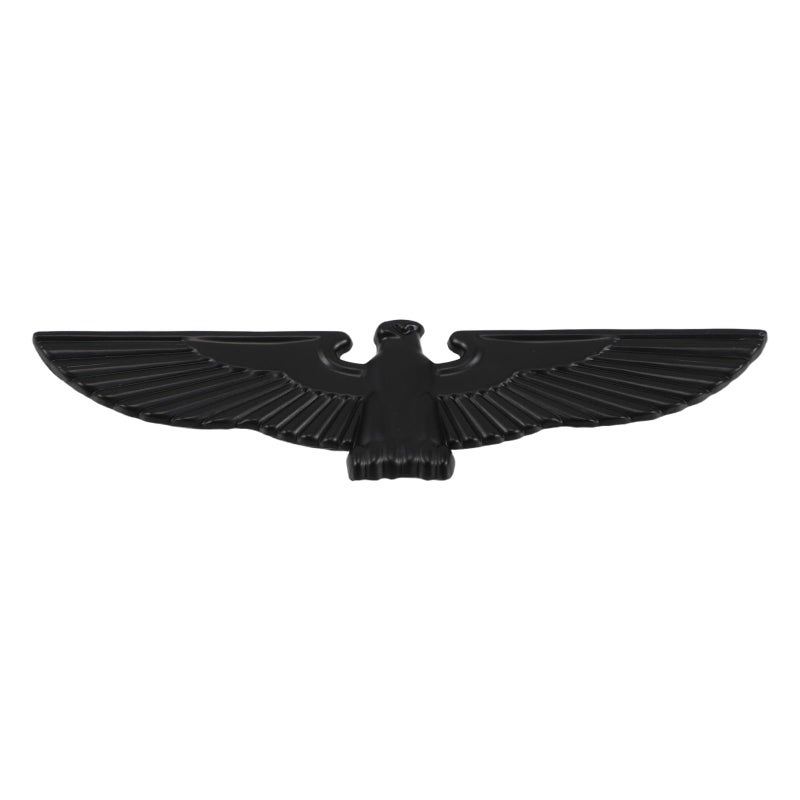 Black Metal Eagle 3D Car Hood Grille Emblem Exterior Decor Badge Sticker - Image 2