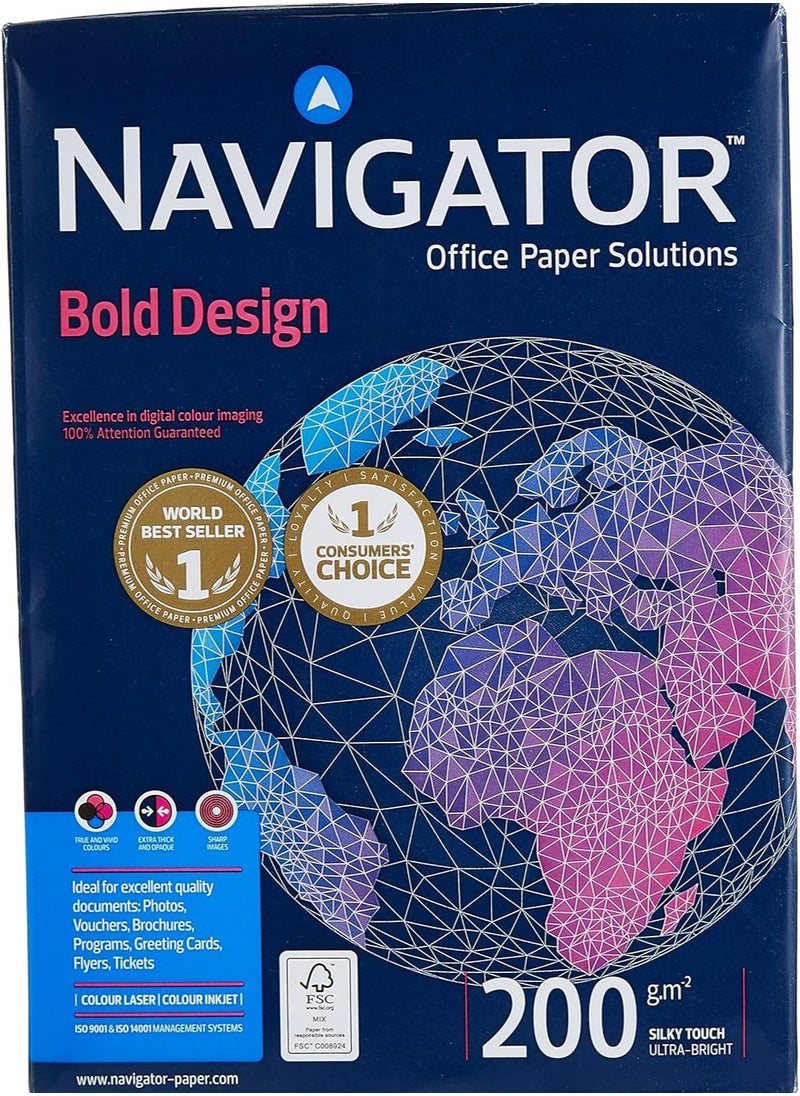 Navigator - Navigator A4 200 Gsm 150 Sheets - Image 1