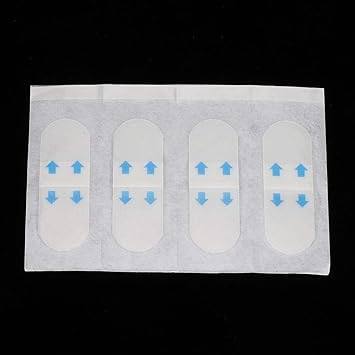 Salmue 40Pcs Facial Invisible VShape Lift Sticker Face Lifting Patch Artifact Saggy Eye Neck Double Chin Invisible Thin Adhesive Tape Makeup Face Lift Pad Beauty Tools - Image 5