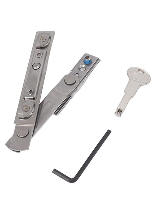Thoraya Concealed Casement Hinge Stainless Steel Friction Stay Hinges Window Replacement Parts 14mm Slot Width  - Image 4