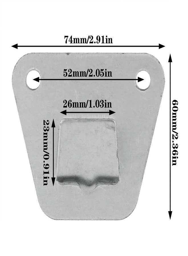 AYLIFU 2-Set Wall mounting Fan Bracket Wall Fan mounting Bracket Wall-Mounted Fan Bracket with Fastening Screws Wall Fan Support Hook kit - Image 3
