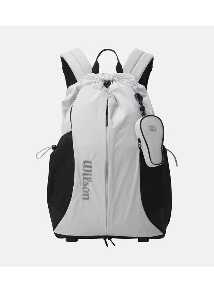 ويلسون حقيبة الظهر ويلسون للتنس واللياقة البدنية - الجيل الثاني، سعة كبيرة، تصميم بحجرتين مع حجرة مخصصة للأحذية، إغلاق بسحاب، مناسبة للاستخدام اليومي والخارجي - Image 1