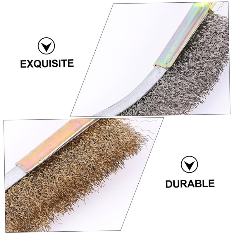 8Pcs Stainless Steel Wire Cleaning Brush Set For Hard Reach Areas Paint Dirt Removal - Image 5