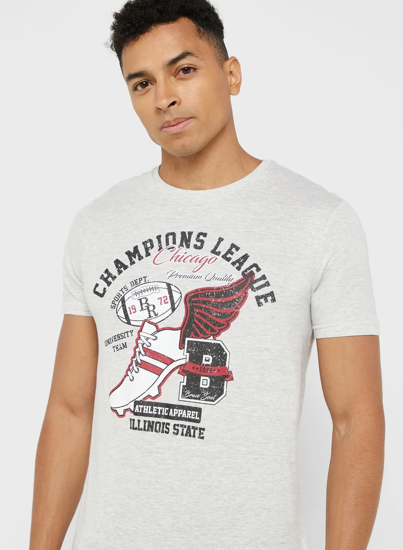 BRAVE SOUL Illinois State T-Shirt