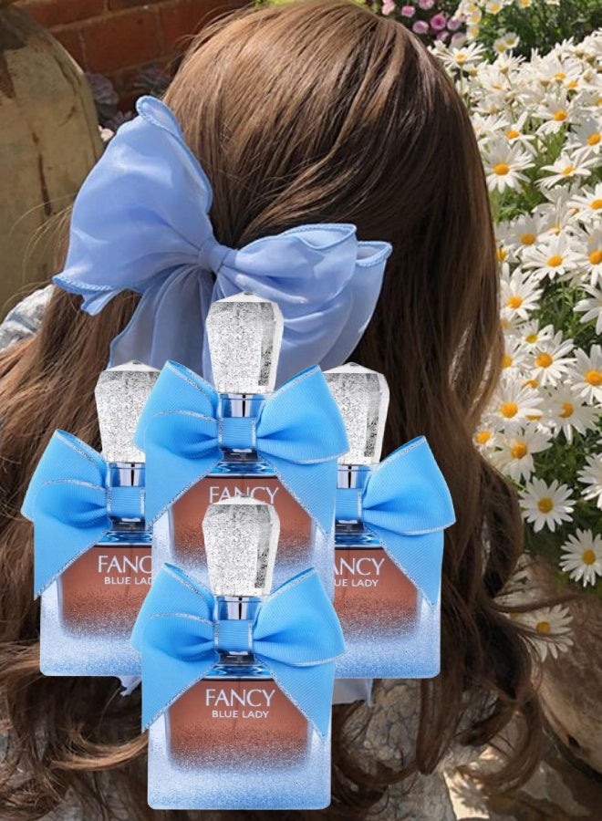 Johan.B Paris 4 Pieces Fancy Blue Lady Perfume 85ML - Image 1