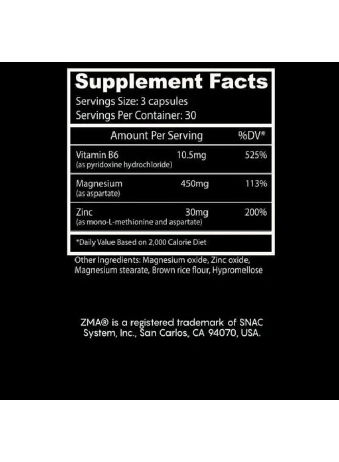 INSANE LABZ ZMA 90 CAPSULES - Image 2
