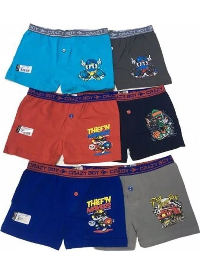 Tutku Passion Boy Printed Boxer 12-Pack