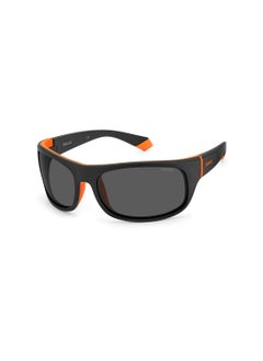 Polaroid Men's UV Protection Rectangular Sunglasses - Pld 2125/S Blck Orng 66 - Lens Size: 66 Mm  - Image 2