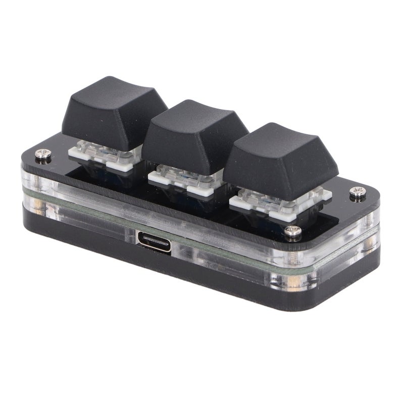 Gaming Keypad: 10 Keys RGB Lighting Blue Switches - Plug-and-Play USB Interface, Fully Settable Buttons With Onboard Storage for Gaming, Office, Media Control Tasks - Image 2