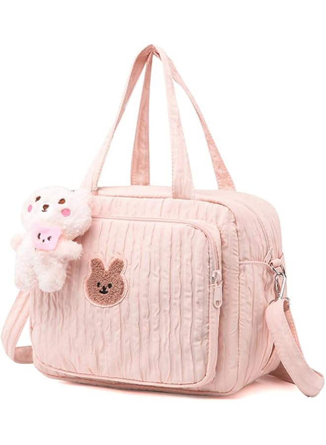 erorex Baby Diaper Bag Tote Mommy Bag Cute Baby Nappy Bag Crossbody Travel Diaper Tote Multifunction Baby  - Image 1