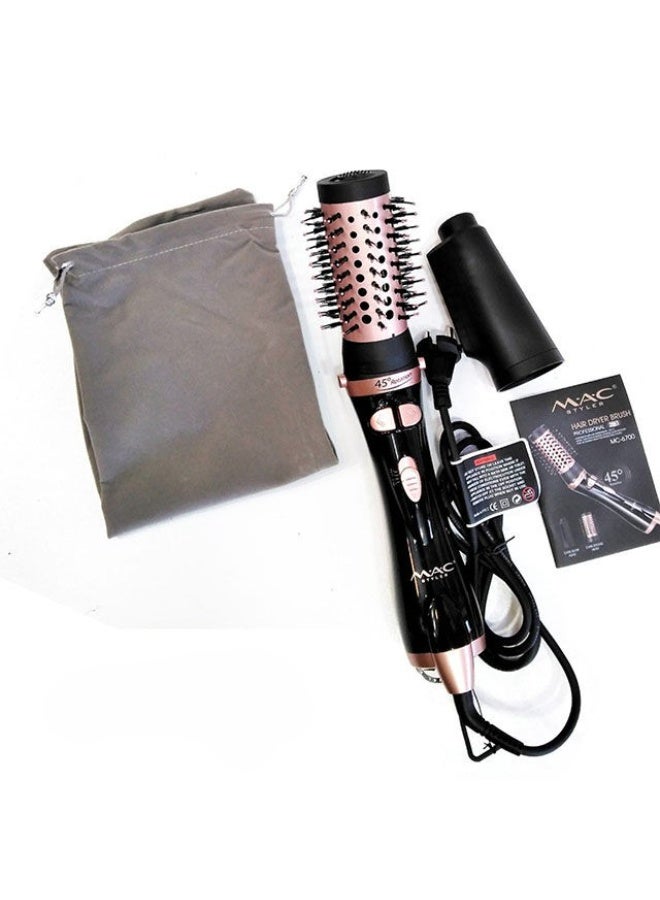 Mac Styler Professional 2-in-1 Hair Dryer & Hair Brush | Ionic Function & Quartz Coating | 80°C Airflow Temperature Control | 45° Rotating Styling Head | Glow Booster Technology - Image 4