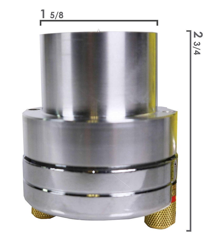 Audiotek W460S 600 Watt Titanium Super Car Bullet Tweeter 1 Pair - 8 Ohm with Built in Capacitor Filter - Pack of 2 - Image 2