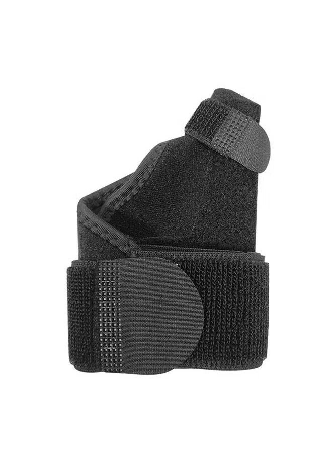 Geustos Sport Thumb Wrist Support Sleeve, Unisex Double Spring Compression Thumb Brace Wrist, Breathable Thumb Wrist Gloves for Pain Relief Arthritis Tendonitis Sprained  - Image 2