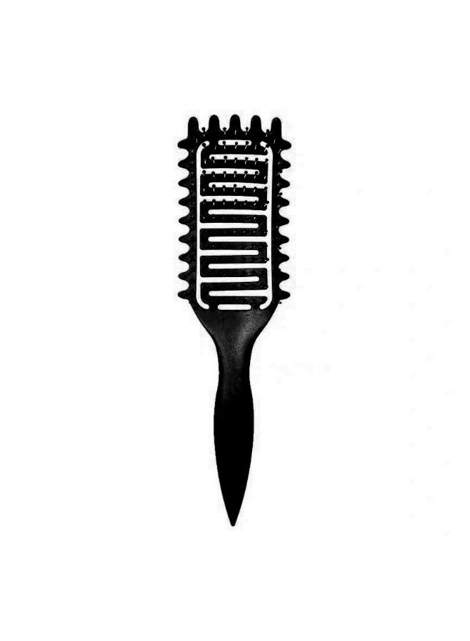 Beauenty 2 pieces of hollow comb massage scalp meridian comb hair comb fluffy comb/black