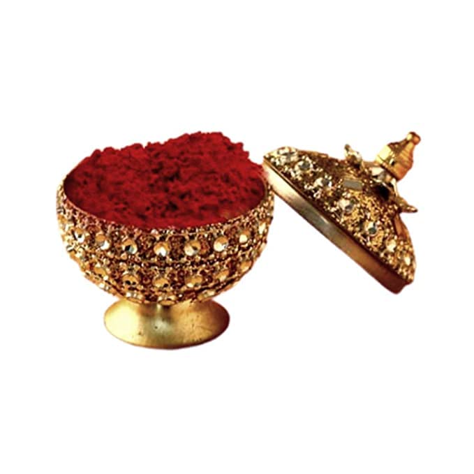 Real Seed Natural Sindoor Red Kumkum Suhag Shringar Sindoor Powder Premium Range of Puja Products Traditional Sindur Non Scented Kumkum Kungumam Weight 30 GMS - Image 2