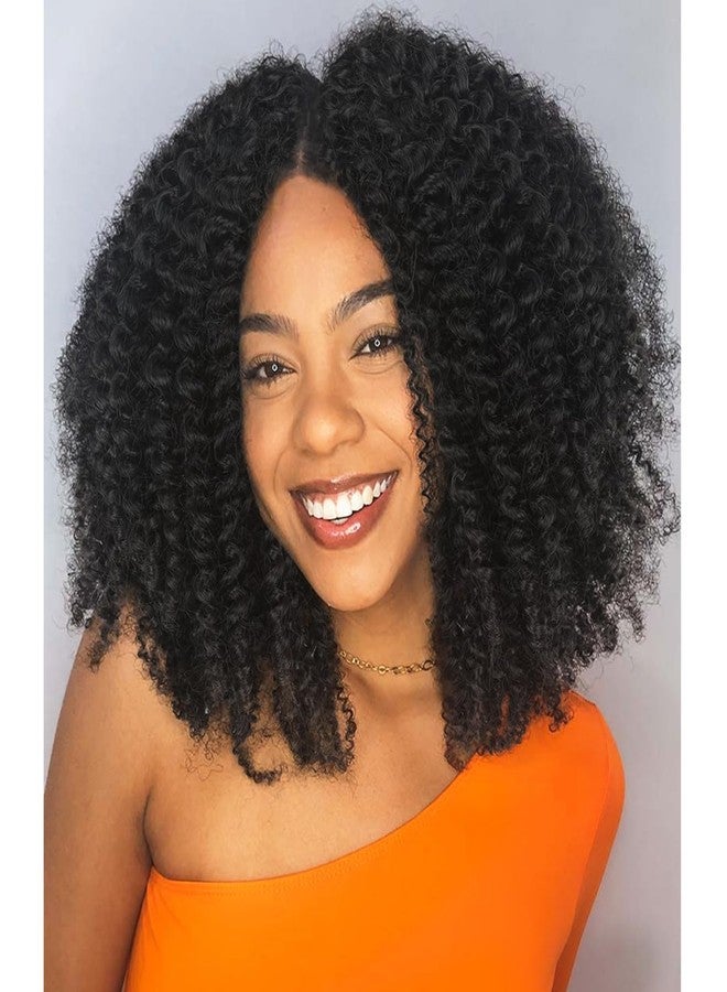 Quantum Love Kinky Curly Crochet Hair Short Marlybob Jerry Curl Natural Black Hair Extension for Black Women Short Passion Twist Synthetic Hair Extension (6 Pack 10 Inches) - Image 1