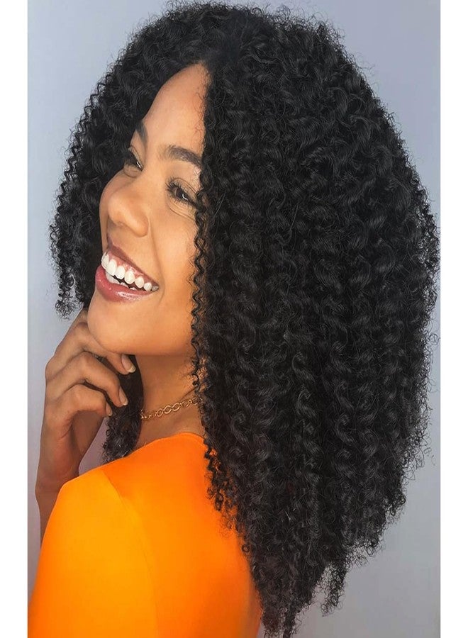 Quantum Love Kinky Curly Crochet Hair Short Marlybob Jerry Curl Natural Black Hair Extension for Black Women Short Passion Twist Synthetic Hair Extension (6 Pack 10 Inches) - Image 3