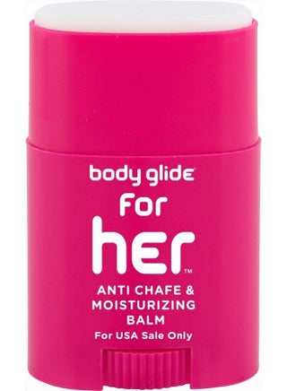 Body Glide For Her Anti Chafe Balm: anti chafing stick with added emollients. Prevent rubbing leading to chafing, raw skin, and irritation. Use for arm, chest, bra, butt, groin, and thigh chafing: 0.8 - pzsku/Z41D0412A822A08D2699AZ/45/_/1681072994/cb95e72e-a5ce-438f-9f66-fc96a5b485a0