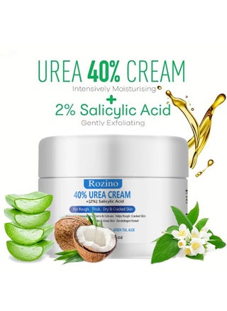 40% Urea Cream-50G For Dry Cracked Heels Best Callus Remover For Feet And Hands, Natural Moisturizes Nourishes Softens Dry Rough Cracked Dead Skin Hand And Feet Repair Cream - pzsku/Z41D0487DF98CD02CD05FZ/45/_/1714034983/aea3f582-1589-4f14-9e7c-ac3936d6c5fa