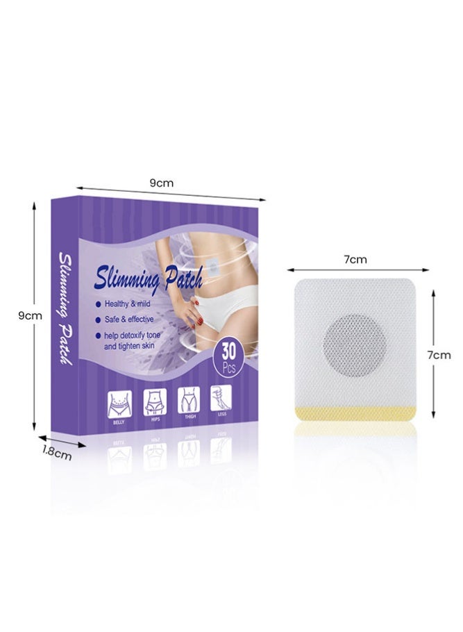 ERAYCEE 30PCS Slimming Patch for Body Contouring, Tightens and Tones Your Skin, Helps to Improve Your Overall Health, Can Be Used Anytime and Anywhere, Suitable for All Body Types - Image 2