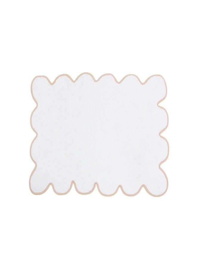 Kassatex Chairish Bath Mats - 22 x 34 (White/Sand) - Image 1