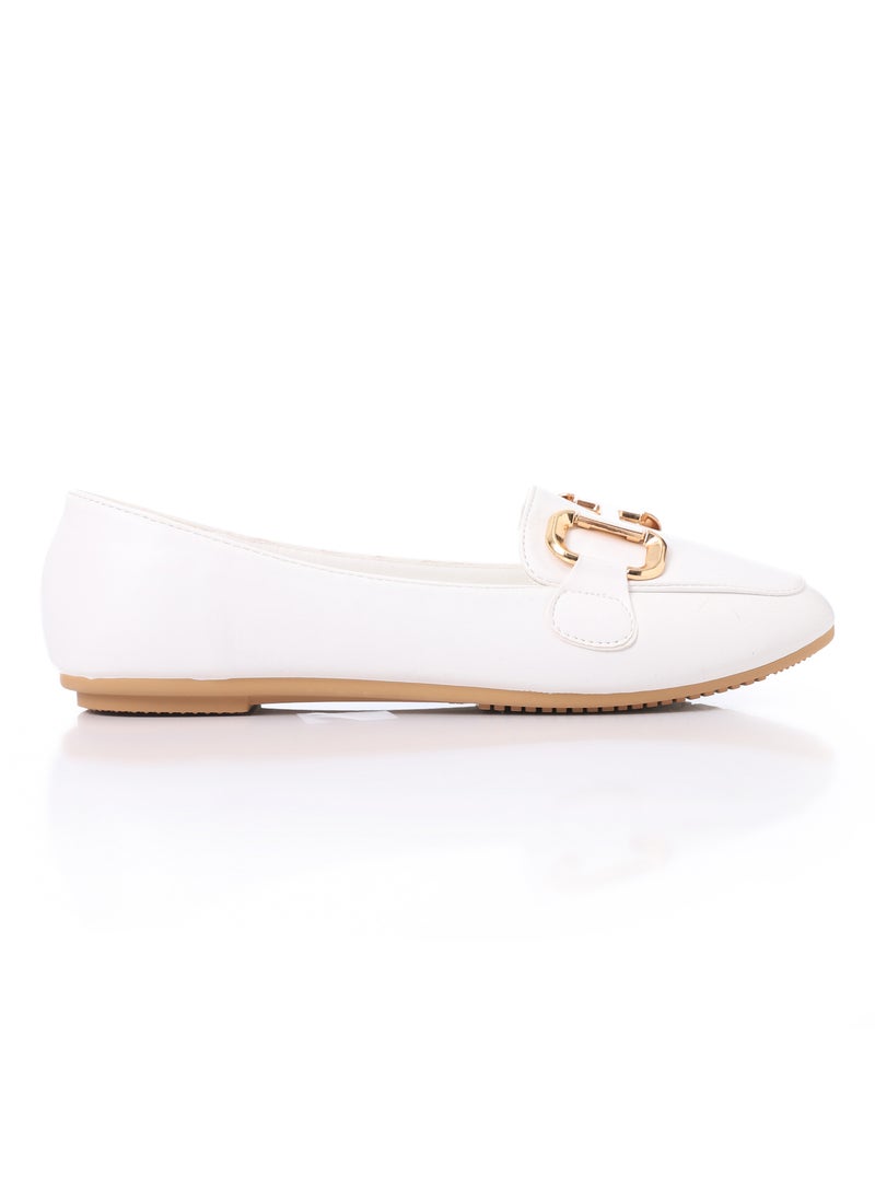 DejaVu - Quilted Everyday Slip On Flat Light - Image 1