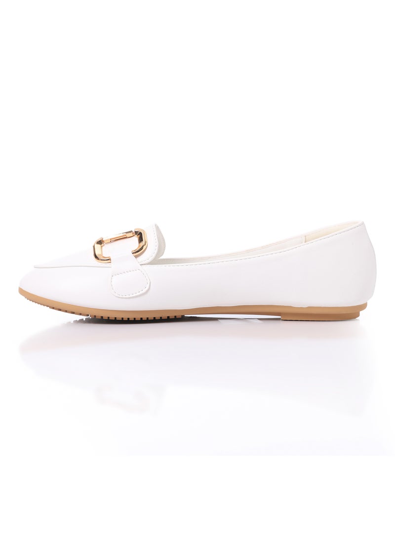 DejaVu - Quilted Everyday Slip On Flat Light - Image 1