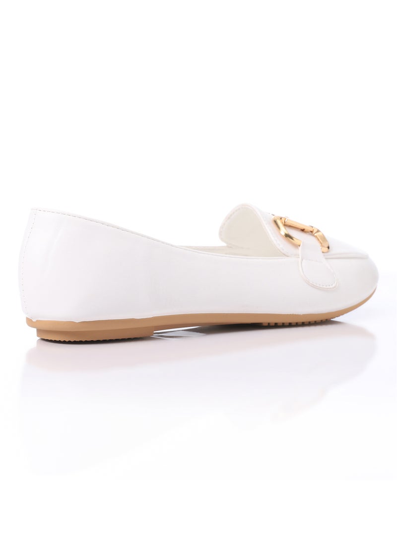DejaVu - Quilted Everyday Slip On Flat Light - Image 1